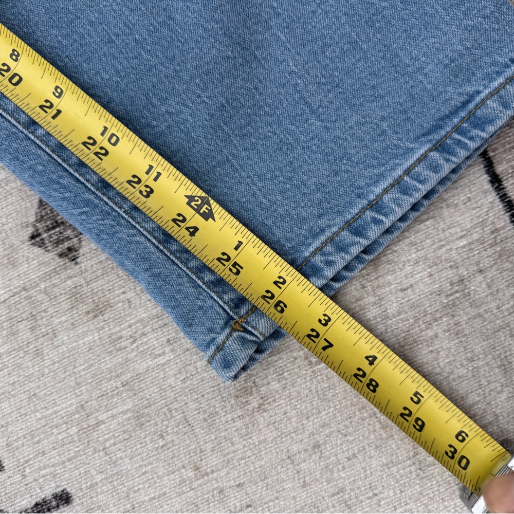 BANANA REPUBLIC Light Blue Mid-Rise Barrel Jeans Size 28/6 - Picture 5 of 6